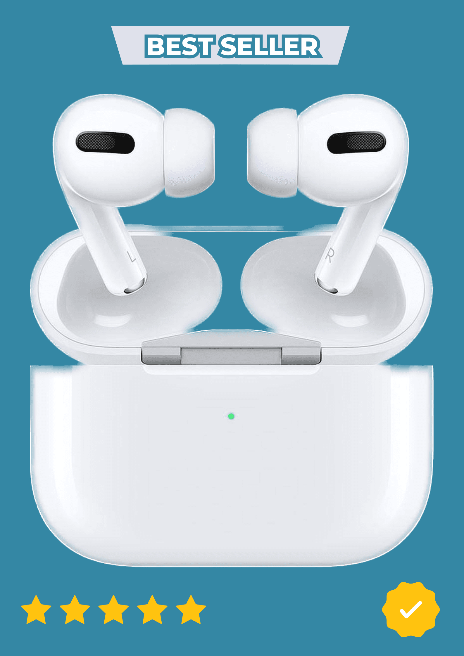 Écouteurs Bluetooth Sans Fil Classiques avec Boîtier de Charge – Compatible iPhone & Android